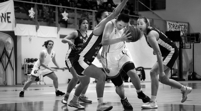 LA FEBA CIVITANOVA MARCHE VIENE BATTUTA DALLA CAPOLISTA