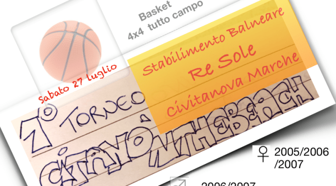 TUTTO PRONTO PER CITANONTHEBEACH