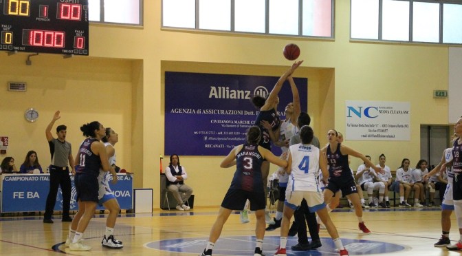 LA FEBA CIVITANOVA MARCHE CADE CONTRO CAMPOBASSO