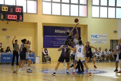 Inizio partita Feba - Campobasso