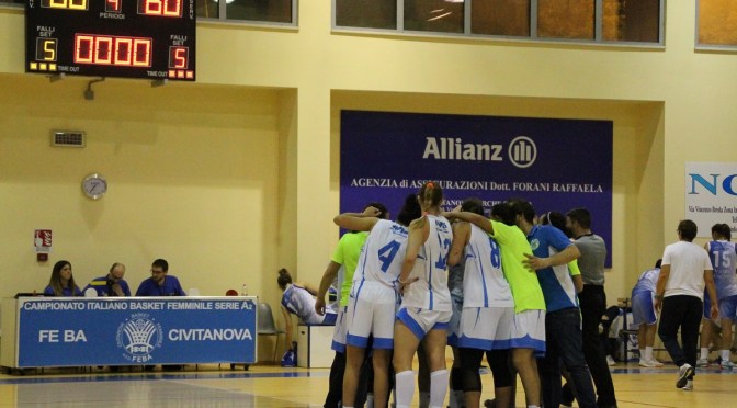 LA FEBA CIVITANOVA MARCHE BATTE LA VIRTUS CAGLIARI