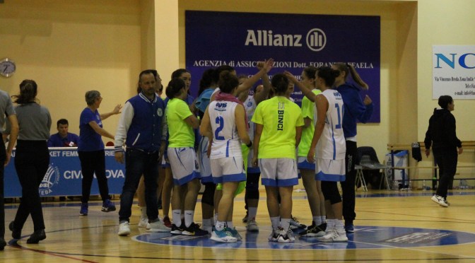 LA FEBA CIVITANOVA MARCHE ESCE SCONFITTA A TESTA ALTA CONTRO LA CESTISTICA SPEZZINA