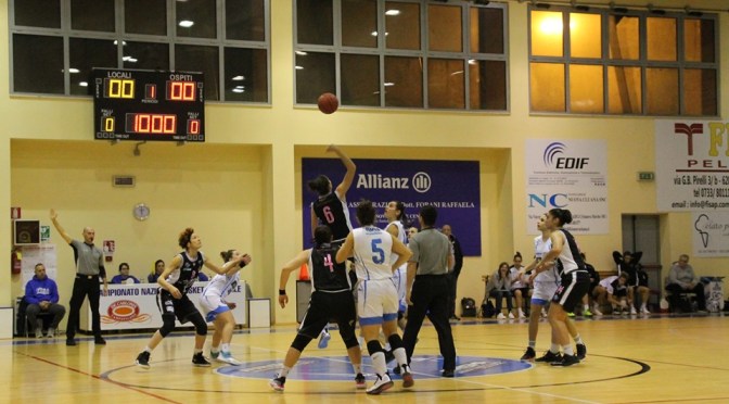 LA FEBA CIVITANOVA MARCHE SI DEVE ARRENDERE ALLA E-WORK FAENZA