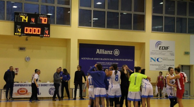 LA FEBA CIVITANOVA MARCHE TORNA AL SUCCESSO