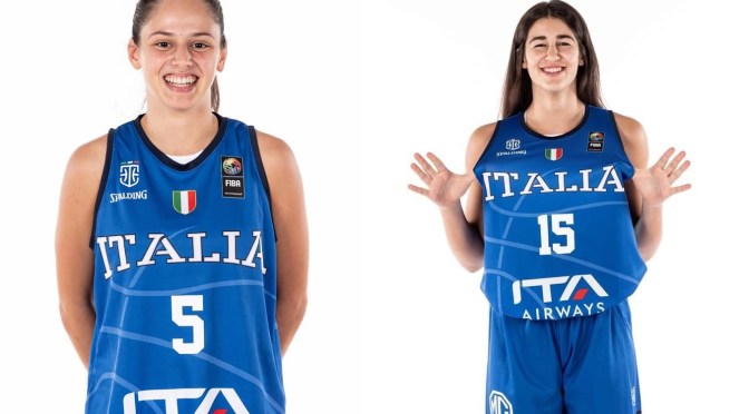 POSITIVA ESPERIENZA PER ALICE MALINTOPPI E FRANCESCA GRANDE IN NAZIONALE U16