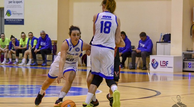 LA BAGALIER FEBA CIVITANOVA MARCHE SI ARRENDE ALLA CAPOLISTA