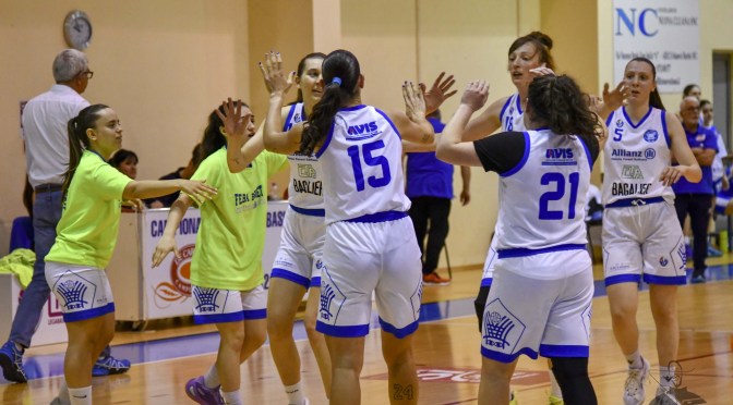 LA BAGALIER FEBA CIVITANOVA MARCHE IMPEGNATA IN GARA 2 A BENEVENTO